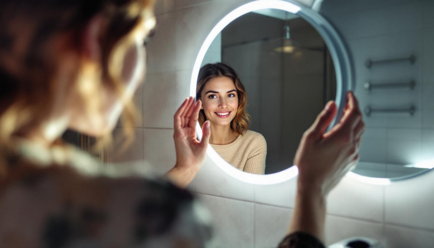 Comment choisir le bon éclairage pour votre miroir mural ?