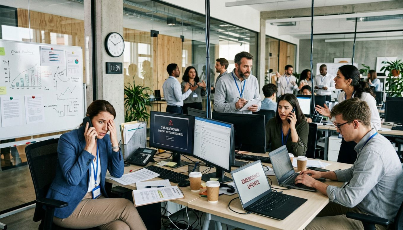 Pourquoi l'indisponibilité subite peut bouleverser une organisation entière